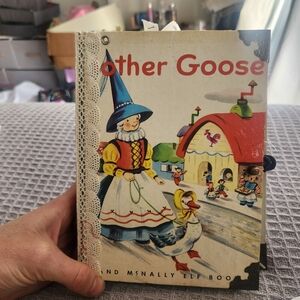 Handmade Etsy Mother Goose Vintage Journal Book